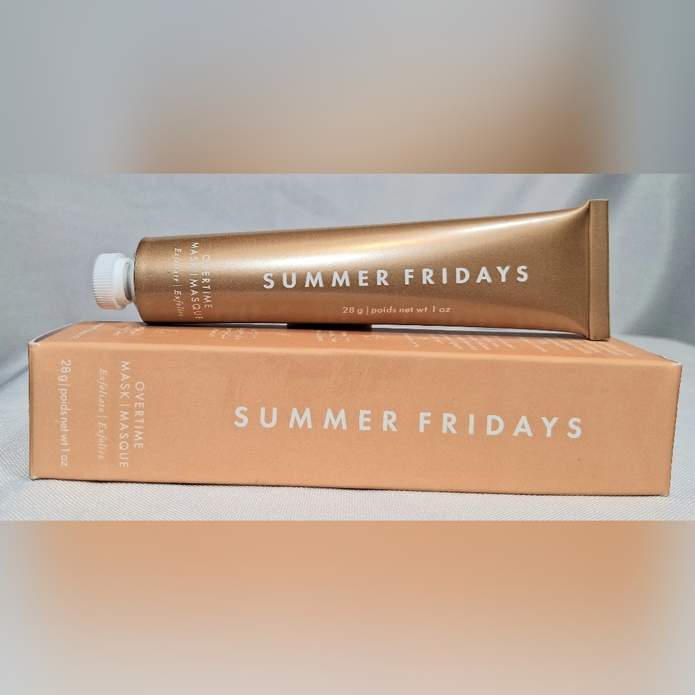 Summer Fridays: Overtime Mask- Brightening Mask Ioz (Brand NEW In Box) + OBO!